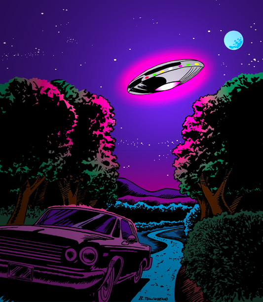 UFO by Barry Townsend